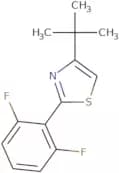 4-tert-Butyl-2-(2,6-difluorophenyl)-1,3-thiazole