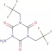 1-Amino-3,5-bis(2,2,2-trifluoroethyl)-1,3,5-triazinane-2,4,6-trione