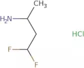 4,4-Difluorobutan-2-amine hydrochloride