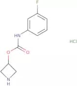 Azetidin-3-yl N-(3-fluorophenyl)carbamate hydrochloride