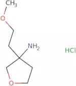 3-(2-Methoxyethyl)oxolan-3-amine hydrochloride