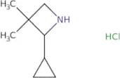 2-Cyclopropyl-3,3-dimethylazetidine hydrochloride