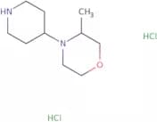 3-Methyl-4-(piperidin-4-yl)morpholine dihydrochloride