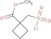 Methyl 1-[(chlorosulfonyl)methyl]cyclobutane-1-carboxylate