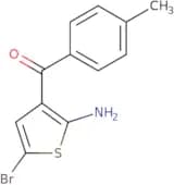 5-Bromo-3-(4-methylbenzoyl)thiophen-2-amine