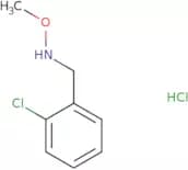 [(2-Chlorophenyl)methyl](methoxy)amine hydrochloride