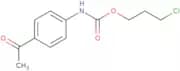 3-Chloropropyl N-(4-acetylphenyl)carbamate