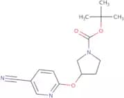 tert-Butyl 3-[(5-cyanopyridin-2-yl)oxy]pyrrolidine-1-carboxylate