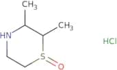 2,3-Dimethyl-1,4-thiazinane 1-oxide hydrochloride