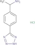 1-[4-(2H-1,2,3,4-Tetrazol-5-yl)phenyl]ethan-1-amine hydrochloride
