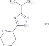 2-[5-(Propan-2-yl)-1H-1,2,4-triazol-3-yl]piperidine hydrochloride