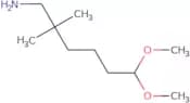 6,6-Dimethoxy-2,2-dimethylhexan-1-amine