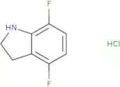 4,7-Difluoro-2,3-dihydro-1H-indole hydrochloride