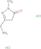 3-(Aminomethyl)-1-methyl-4,5-dihydro-1H-pyrazol-5-one dihydrochloride