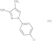 1-(4-Chlorophenyl)-4-methyl-1H-pyrazol-3-amine hydrochloride