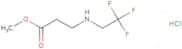 Methyl 3-[(2,2,2-trifluoroethyl)amino]propanoate hydrochloride