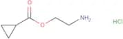 2-Aminoethyl cyclopropanecarboxylate hydrochloride