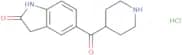 5-(Piperidine-4-carbonyl)-2,3-dihydro-1H-indol-2-one hydrochloride