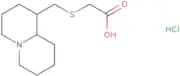 2-{[(Octahydro-1H-quinolizin-1-yl)methyl]sulfanyl}acetic acid hydrochloride