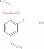 [4-(Ethanesulfonyl)-3-fluorophenyl]methanamine hydrochloride