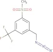 1-(Azidomethyl)-3-methanesulfonyl-5-(trifluoromethyl)benzene