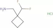 [1-(Difluoromethyl)cyclobutyl]methanamine hydrochloride