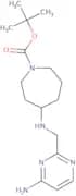 tert-Butyl 4-{[(4-aminopyrimidin-2-yl)methyl]amino}azepane-1-carboxylate
