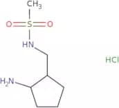 N-[(2-Aminocyclopentyl)methyl]methanesulfonamide hydrochloride