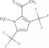 1-[1-Methyl-3,5-bis(trifluoromethyl)-1H-pyrrol-2-yl]ethan-1-one