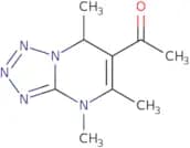 1-{4,5,7-Trimethyl-4H,7H-[1,2,3,4]tetrazolo[1,5-a]pyrimidin-6-yl}ethan-1-one