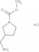 Methyl 3-(aminomethyl)pyrrolidine-1-carboxylate hydrochloride
