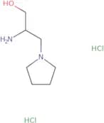 2-Amino-3-(pyrrolidin-1-yl)propan-1-ol dihydrochloride