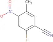 2-Fluoro-5-methyl-4-nitrobenzonitrile