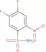 4,5-Difluoro-2-nitrobenzene-1-sulfonamide