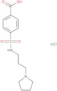 4-{[3-(Pyrrolidin-1-yl)propyl]sulfamoyl}benzoic acid hydrochloride