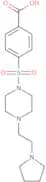 4-({4-[2-(Pyrrolidin-1-yl)ethyl]piperazin-1-yl}sulfonyl)benzoic acid