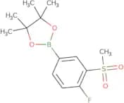 4-Fluoro-3-(methylsulfonyl)phenylboronic acid pinacol ester
