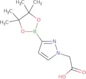 2-[3-(4,4,5,5-Tetramethyl-1,3,2-dioxaborolan-2-yl)-1H-pyrazol-1-yl]acetic acid