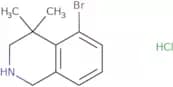 5-Bromo-4,4-dimethyl-1,2,3,4-tetrahydroisoquinoline hydrochloride