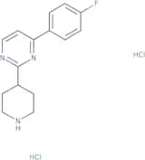 4-(4-Fluorophenyl)-2-(piperidin-4-yl)pyrimidine dihydrochloride
