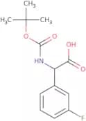 (2S)-2-[(tert-Butoxy)carbonylamino]-2-(3-fluorophenyl)acetic acid