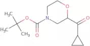 tert-Butyl 2-cyclopropanecarbonylmorpholine-4-carboxylate