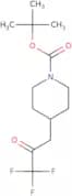 tert-Butyl 4-(3,3,3-trifluoro-2-oxopropyl)piperidine-1-carboxylate