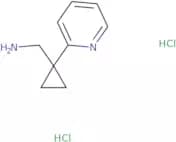 [1-(Pyridin-2-yl)cyclopropyl]methanamine dihydrochloride