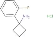 1-(2-Fluorophenyl)cyclobutan-1-amine hydrochloride