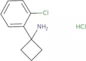 1-(2-Chlorophenyl)cyclobutan-1-amine hydrochloride