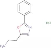 2-(5-Phenyl-1,3,4-oxadiazol-2-yl)ethan-1-amine hydrochloride