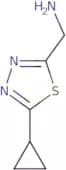 (5-Cyclopropyl-1,3,4-thiadiazol-2-yl)methanamine