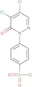 4-(4,5-Dichloro-6-oxopyridazin-1-yl)benzenesulfonyl chloride