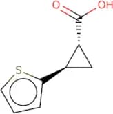rac-(1R,2R)-2-(Thiophen-2-yl)cyclopropane-1-carboxylic acid